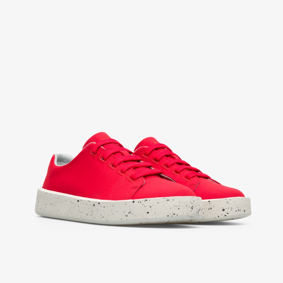 Camper Courb Red - Camper Women's Sneakers ||0352-PCRTX||